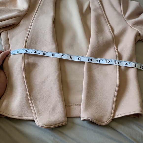 This is a cream like rose color blazer,it’s size small fits medium as we’ll - Picture 5 of 7